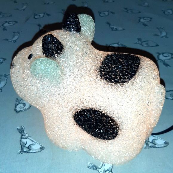 Super Adorable Vinrage Cow Lamp - Picture 8 of 13